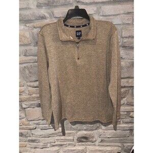 Men’s GAP long sleeve half zip Large pullover
